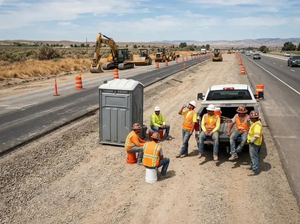 highway-road-construction-crew-007 — frequently asked questions, Porta Potty and Restroom Rentals in Santaquin, UT